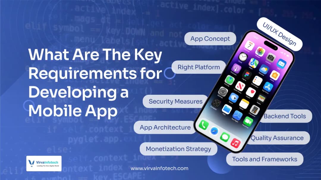 What Are The Key Requirements for Developing a Mobile App