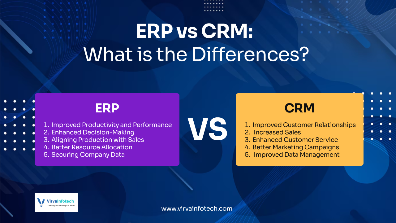 ERP vs CRM: What is the Differences?